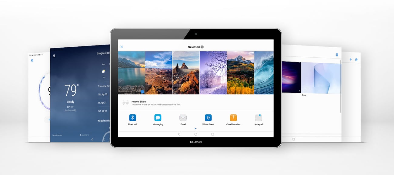 Huawei Mediapad T3 10 tablet WiFi, Qualcomm MSM8917 Quad-Core, 2 GB RAM, 32  GB, wyświetlacz 9,6